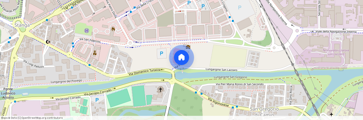Via Domenico Turazza, Padova, Veneto 35129