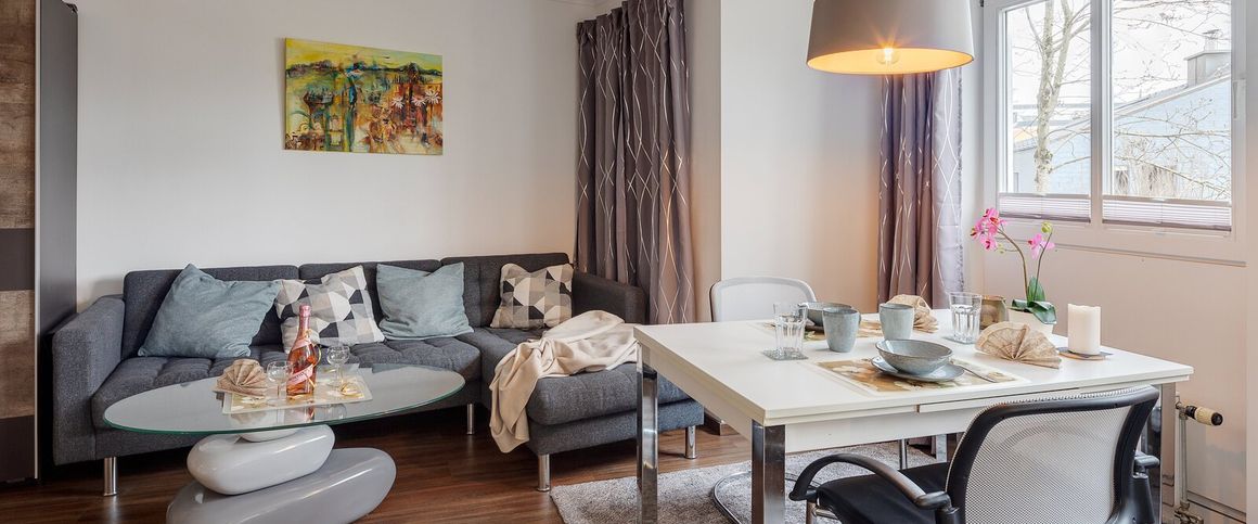 Beautifully furnished 1-room apartment in Munich-Denning - Foto 1