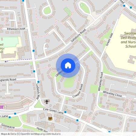 Upperfield Road, Welwyn Garden City.