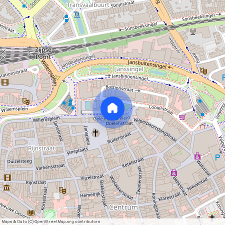 Rijnstraat, 6811 AP, Gele Rijders Plein, Arnhem