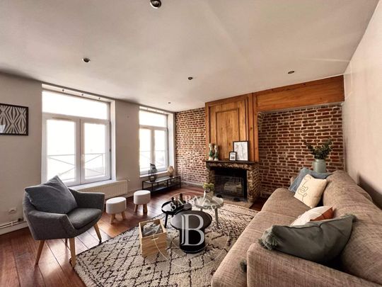 Vieux Lille, appartement de 102 m², 2 chambres avec balcon, loué MEUBLÉ - Photo 1