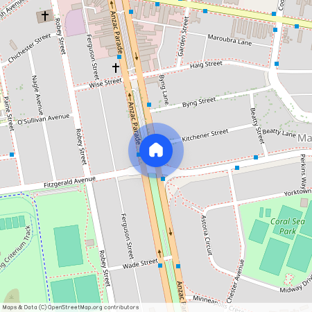 Anzac Parade, Maroubra, Sydney, New South Wales 2035