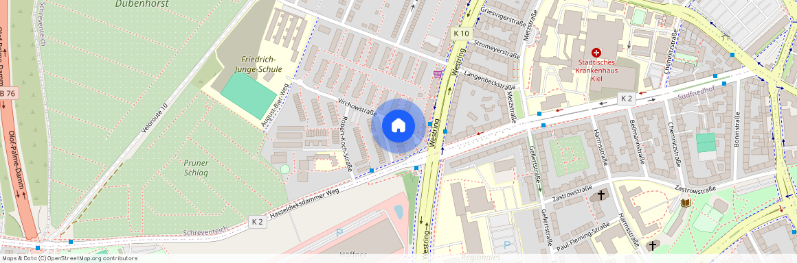 Virchowstraße 5, 24116, Kiel