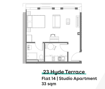 Studio to rent - Photo 2