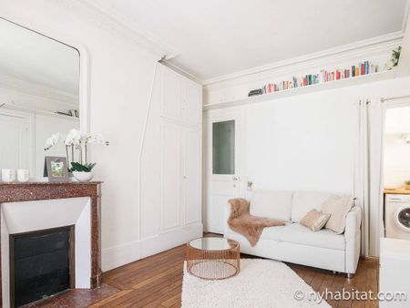 Logement à Paris, Location meublée - Studio T1 - Arc de Triomphe, Batignolles - Ternes (PA-4457) - Photo 2