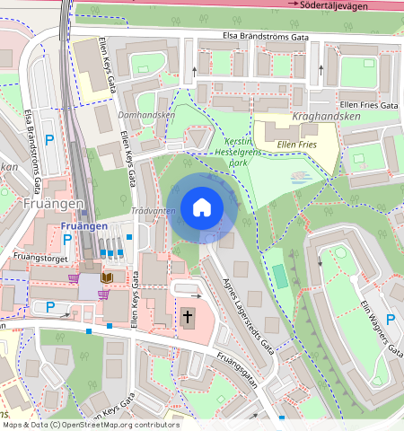 Agnes Lagerstedts Gata **, Fruängen