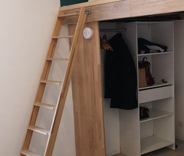 Location - Studio meublé de 19 m² dans immeuble sécurisé - Photo 6