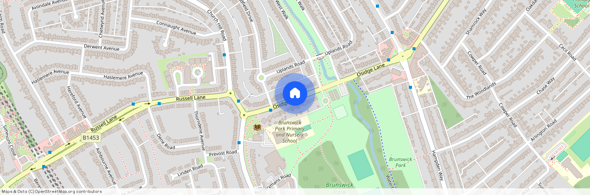 Osidge Lane, East Barnet, London, N14