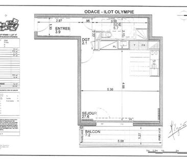 location Appartement T1 DE 39.3m² À COLOMBES - Photo 2