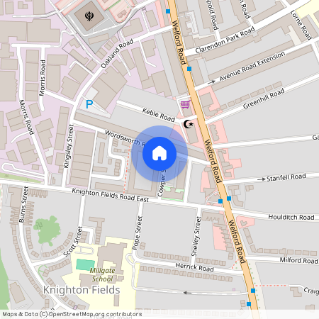 Cowper Street, Leicestershire LE2