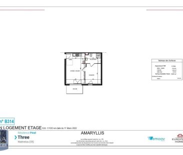 Appartement à louer 2 pièces 39.81m² - Photo 2