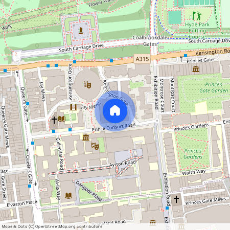 ALBERT COURT, PRINCE CONSORT ROAD, London, SW7