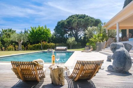 LOCATION SAISONNIÈRE - SAINTE-MAXIME - VILLA MODERNE VUE MER - 5 CHAMBRES - Photo 3