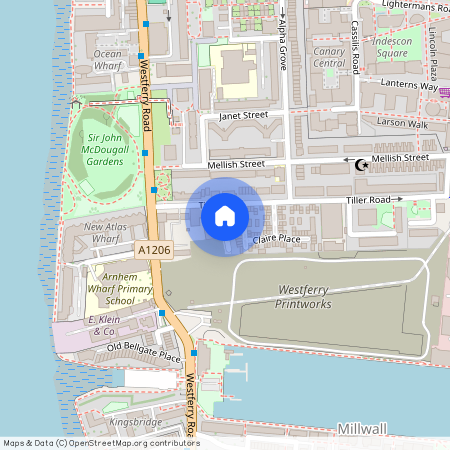 Baltimore Wharf, Millwall, E14