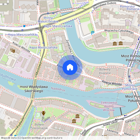 ul. Księcia Witolda, Nadodrze, Śródmieście, Wrocław, dolnośląskie