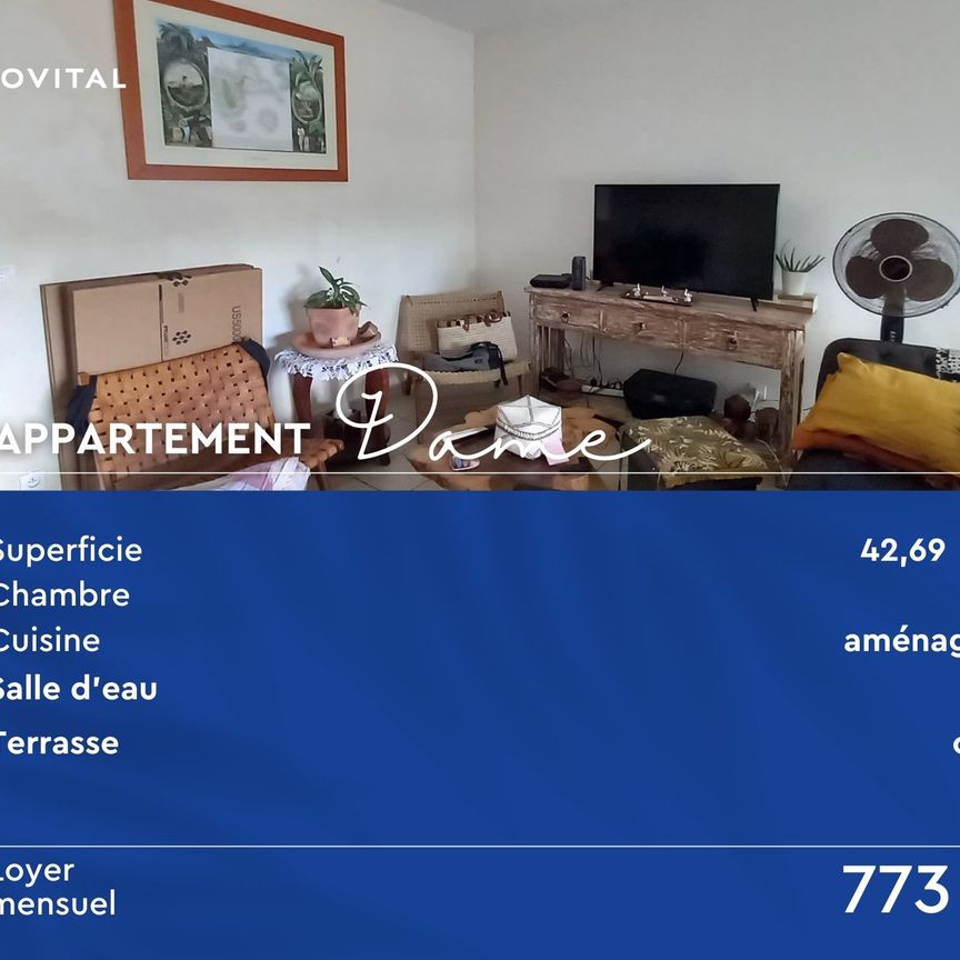 Location Appartement 2 pièces 42m² LE MOULE 97160 - Photo 1