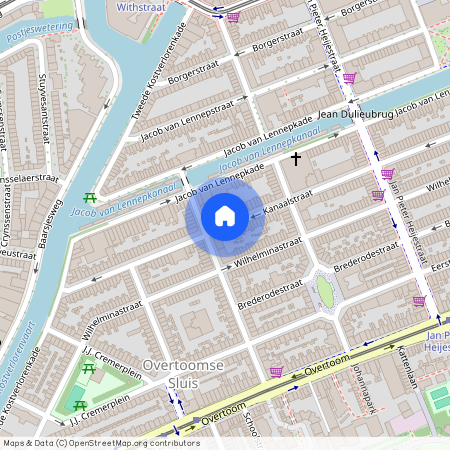 Overtoomse Sluis, 1054 XN, Kanaalstraat, Amsterdam