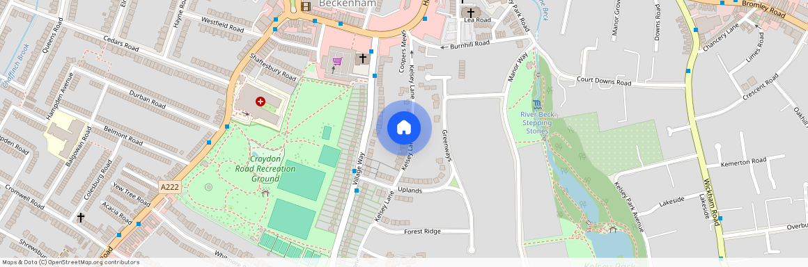 Kelsey Lane, Beckenham, Kent, BR3