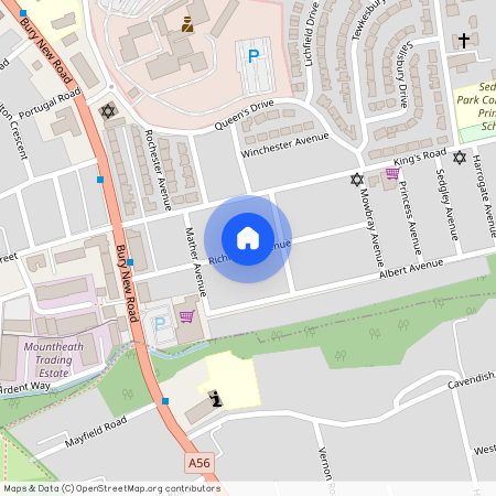 Richmond Avenue, Prestwich, M25