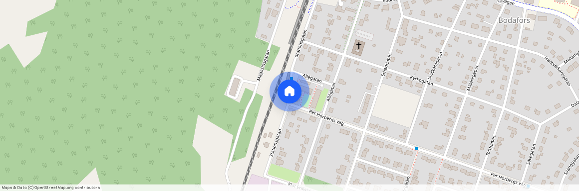 Stationsgatan, Bodafors