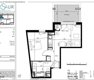 location Appartement A DE 39.46m² À TOULOUSE - Photo 2