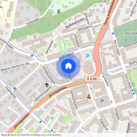 Von Möllersgata, Halmstad