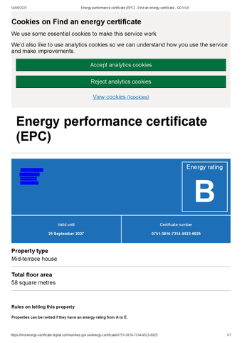 2 bedroom terraced house to rent - Photo 4