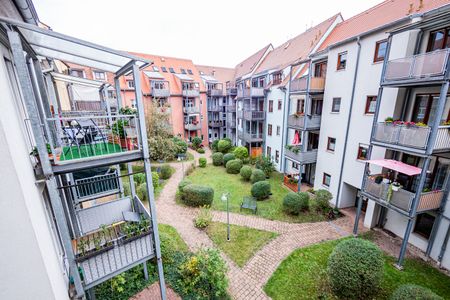 Neubau mit Balkon, Wanne, frisch renoviert und neuer Vinyl-Designbelag - unweit des Obermarktes. - Photo 4