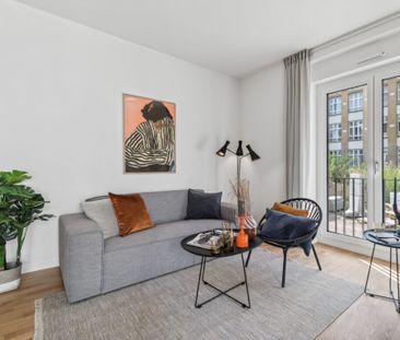 Moderne Neubauwohnung mit Mietergarten: stilvolle 3-Zimmer-Neubau m... - Photo 1