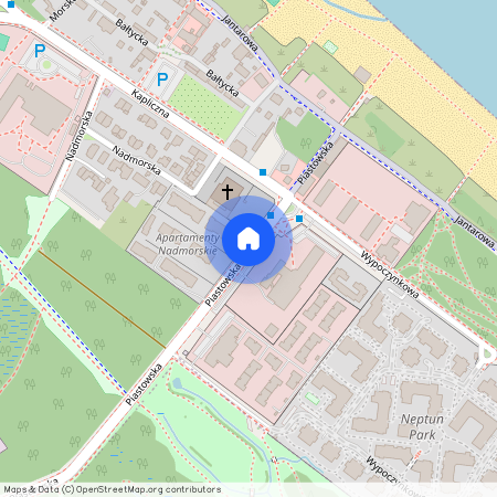 ul. Piastowska, Jelitkowo, Gdańsk, pomorskie