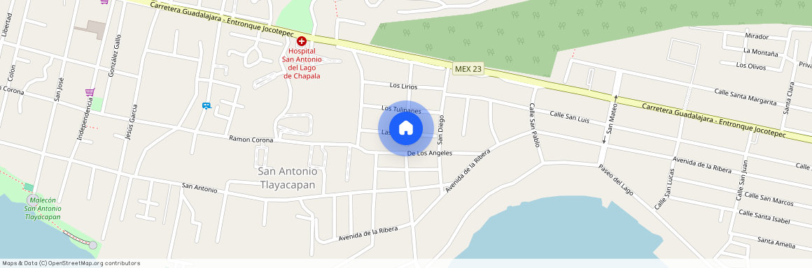 Malvas Street in the Mirasol, Jalisco, Mirasol, 45905, Chapala