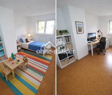 großzügige 3-Zimmer Wohnung 90 qm mit Balkon in Leutershausen in ru... - Foto 2