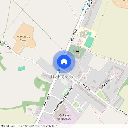 High Cross Service Station, High Road, High Cross