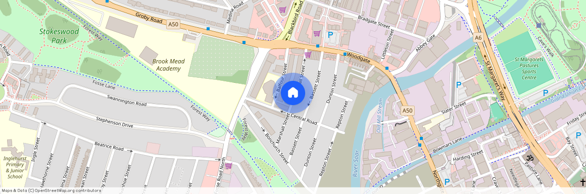 Marshall Street, Leicester, LE3