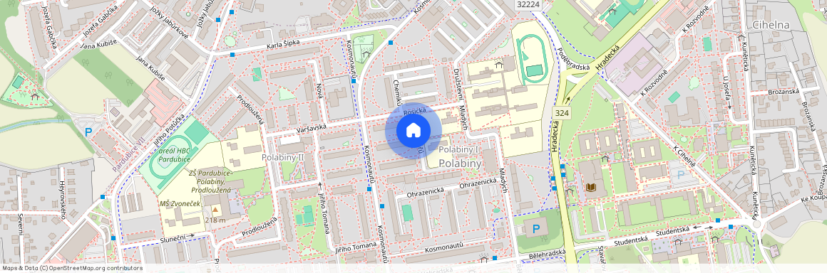 Stavbařů, Pardubice - Polabiny