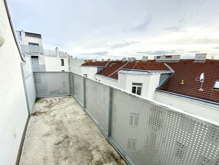 Sonnige 2 Zimmerwohnung mit Balkon im Dachgeschoß - zu mieten in 1210 Wien - Foto 4