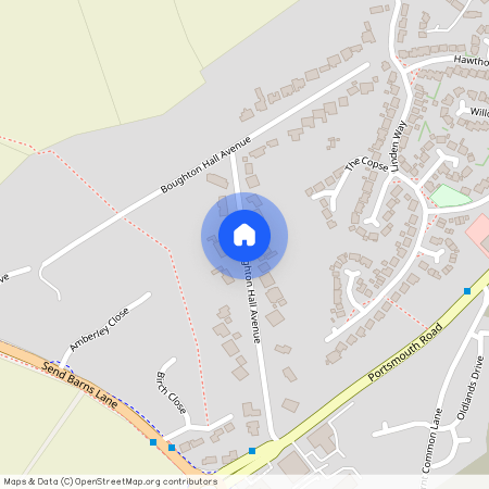 Boughton Hall Avenue, Send