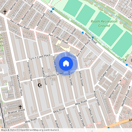 Diana Street, CF24 4TU, Roath