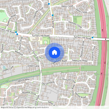 Crowhurst Close, Worth