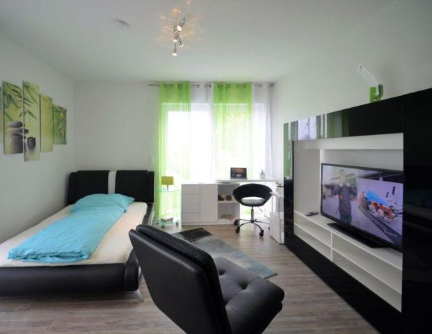 Schönes 1-Zimmer-Apartment, möbliert & ausgestattet, zentral in Raunheim - Foto 1