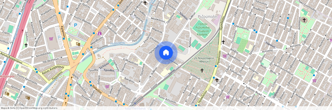 Ανθέων 30, 111 43 Αθήνα, Ριζούπολη (Αθήνα - Κέντρο)