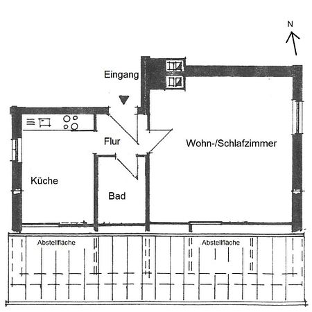 Gemütliches 1-Zimmer Appartement in zentraler und verkehrsgünstiger Lage! - Foto 4