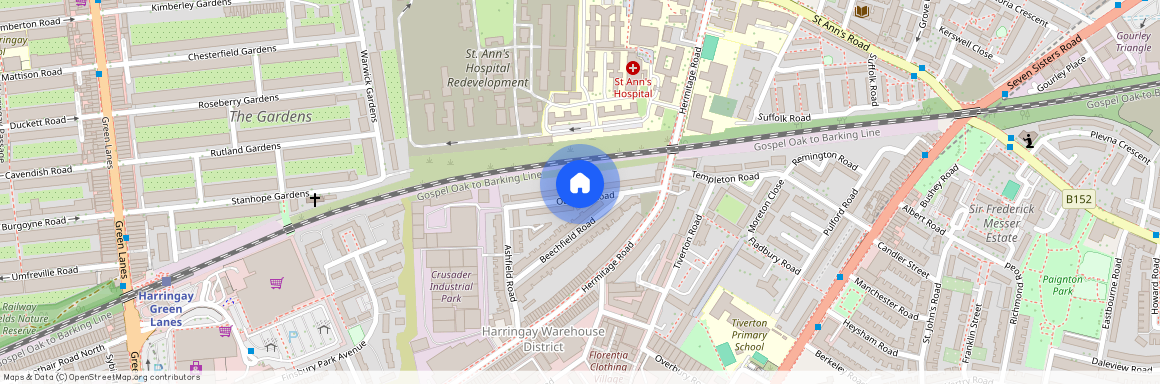 Oakdale Road, Finsbury Park, North London, N4 1NU