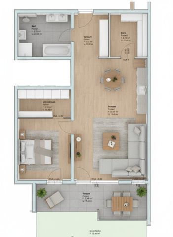 Neuwertige 2-Zimmer-Wohnung mit Garten in Linz/Ebelsberg – Ihr perfektes Zuhause! - Photo 4