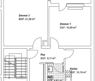 Schicke 2 ZKB mit Balkon am Philippinenhof! - Foto 1
