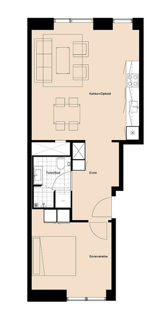 Gartnerbyen 21, 4. tv., Odense - Foto 1