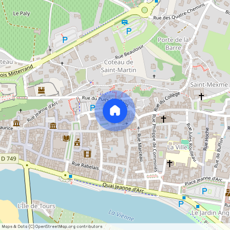37500, Chinon