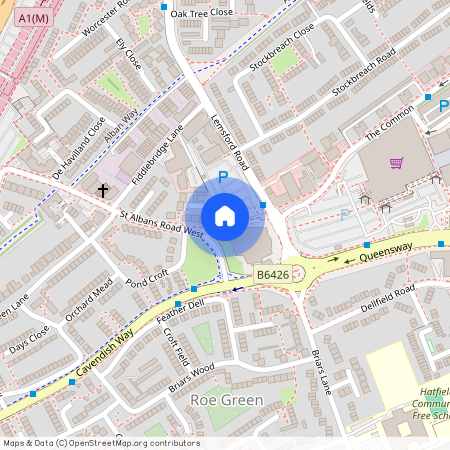 St. Peters Close, Hatfield