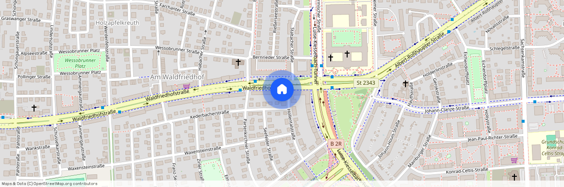 Waldfriedhofstrasse 0, 81377 München - Hadern