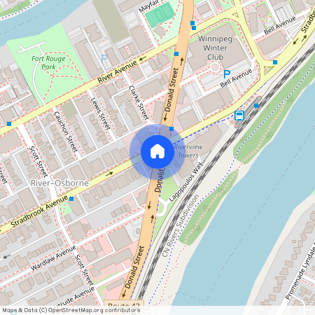 Donald Street Multi-Use Path, Winnipeg, MB R3L, Canada